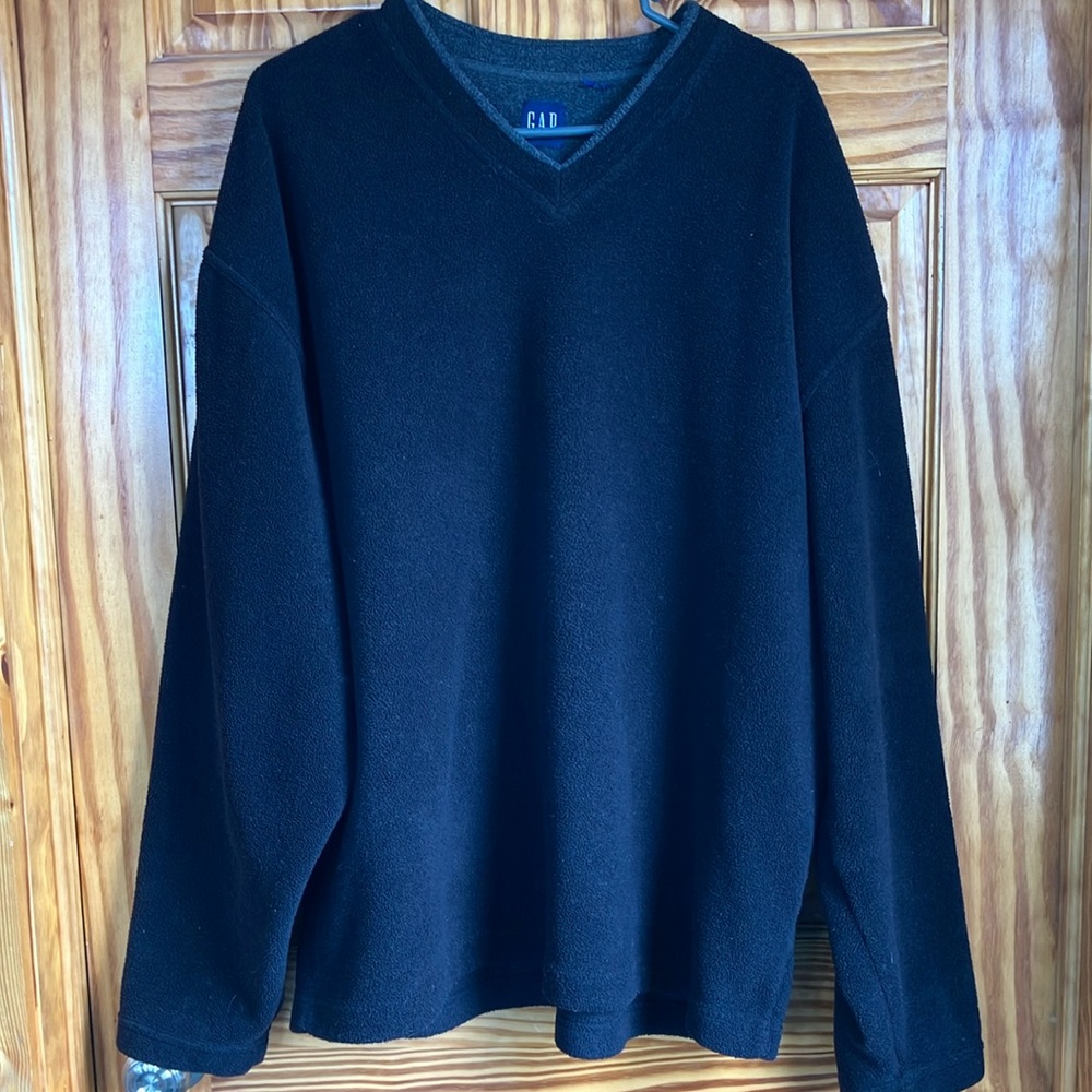 GAP Men's Black Sweater vintage XL